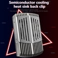 thumbnail image 2 of Parte posterior del teléfono Disipación de calor Ventilador de enfriamiento Enfriador ajustable portátil Radiador tipo c Plástico Metal Disipador de calor rápido Suministros de enfriamiento Empañar kenally EL005339-02B, 2 of 2