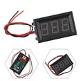 thumbnail image 2 of Led Display Digital Voltmeter 2-Line Ac Voltage Meter Table Red Blue Green Ac220V 70V-500V Voltmeter Volt Instrument Tester Blue, 2 of 8