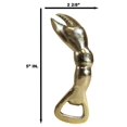 thumbnail image 2 of Solid Brass Nautical Marine Cajun Lobster Claw Hand Beer Bottle Cap Opener, 2 of 8