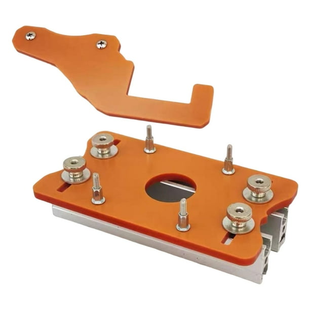 Tablero ranurado Piezas de herramientas eléctricas Máquina ranuradora Armario simple de usar Soporte ranurado Sujetadores invisibles para armario Estilo B
