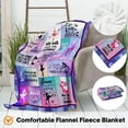 thumbnail image 4 of Dancer Gifts Blanket for Girls Ballet Gifts for Dance Teacher Lovers Birthday Gifts for Dancer Daughter Niece Women Soft Flannel Fleece Warm Cozy Lightweight Throw Blankets for Sofa Couch(40"x50"), 4 of 8