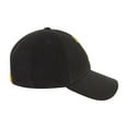 thumbnail image 2 of Peanuts Baseball Hat, Snoopy Great Pumpkin Believer Men's Snapback Baseball Cap, Black, One Size, 2 of 5