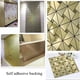 thumbnail image 4 of Mosaico de metal, panel de aluminio y plástico, adhesivo para pared, dorado, abstracto, impermeable, para cocina, baño, azulejos, decoración de pared, 4 of 5