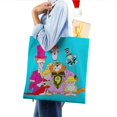 thumbnail image 4 of Schoolhouse Rock Bolso de tela con estampado de lienzo para mujer, bolsa de compras reutilizable y estética, con cremallera interior, regalo para mujer,40*40cm., 4 of 6