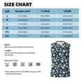 thumbnail image 6 of Daiia Daisy Floral B Printed Men's Tank Tops,Casual Soft Sleeveless Gym Muscle Shirts Bodybuilding Tee-Small, 6 of 8