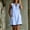 Blue, variant on Button up Dress for Women Women Dress with Pockets Color Block Sleeveless V Neck 2026 Summer Wedding Guest Dress Cocktail for Club and Bar