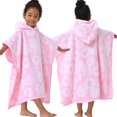thumbnail image 1 of Toalla de baño con capucha Poncho VOOVA & MOVAS para niños de 4 a 8 años, 1 of 5