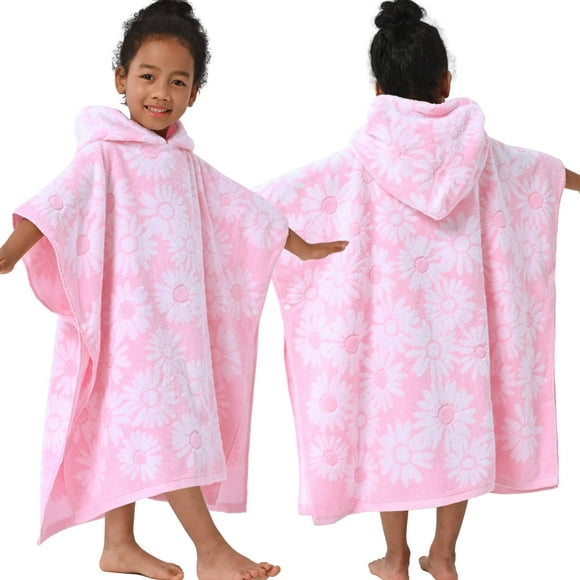 Toalla de baño con capucha Poncho VOOVA & MOVAS para niños de 4 a 8 años