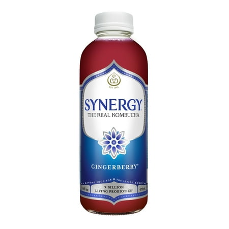 Synergy The Real Kombucha Gingerberry, 16 fl oz