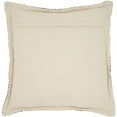 thumbnail image 4 of Indigo and Ivory Waves Throw Pillow, 4 of 4