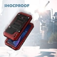 thumbnail image 3 of Mitywah Étui iPhone XR Robuste Imperméable Antichoc Anti-Poussière Métal Robuste Protection Complète Écran Intégré, 3 of 5