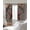 Black, variant on Texas Star Vintage Blackout Curtains for Bedroom/Living Room, Thermal Insulated Kitchen Curtains, Berry Turquoise Green Brown Wooden Grommet Darkening Window Treatment Drapes 52"x72"x2