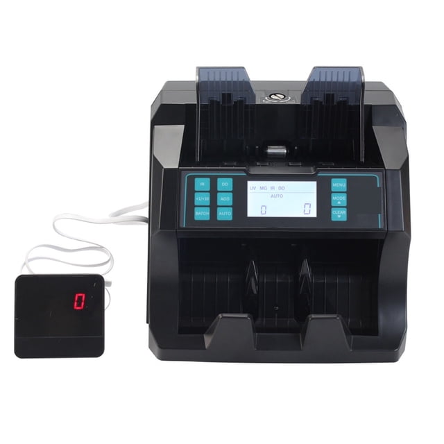 Money Counter Machine UV/MG/IR/DD Wide Voltage Front-loading Money Counter USD EUR Peru Canadian Billnote Counting Machine ,User Friendly