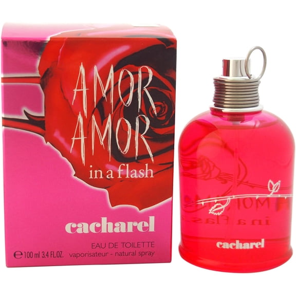 Cacharel Amor Amor In A Flash for Women Eau de Toilette, 3.4 oz