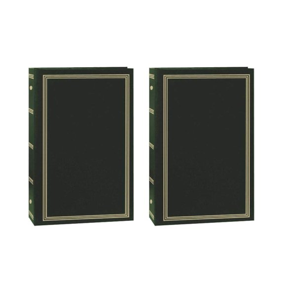 Pioneer Pocket 3-Ring 4x6 Photo Album (Green/2 Pack)