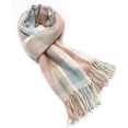 thumbnail image 1 of Fashion Bufanda de Mujer Bufandas de Punto Bufanda Caliente de Invierno Bufanda Larga y Suave Chal con Flecos, 1 of 5