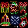 thumbnail image 1 of Luces navideñas con silueta de ventana Pytopkto 16, paquete de 6, 1 of 7