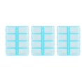 thumbnail image 1 of 3X Plastico Rectangular 8 Compartimentos Caja de Pildora Medicina de 7 Dias Azul, 1 of 8