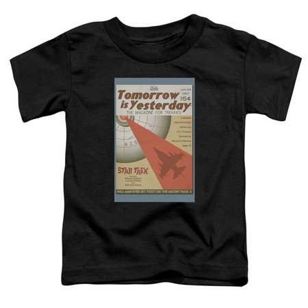 

Trevco CBS1956B-TT-2 Star Trek & Tos Episode 19 Short Sleeve Toddler Cotton T-Shirt Black - Medium - 3 Toddler