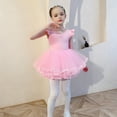 thumbnail image 6 of ‌LYMAYTER ‌Toddler 4-Tiered Tulle Tutu Skirt Girls Ballet Dance Costume Elastic Waist‌ Dance Skirt Or Set, 6 of 8