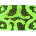 thumbnail image 1 of Ahgly Company Indoor Rectangle Abstract Green Modern Area Rugs, 3' x 5', 1 of 4