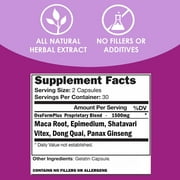 OvaForm+ | Fertility Supplement for Women* | Maca, Shatavari, epimedium | Hormone Support Formula | 60 Capsules