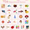 thumbnail image 3 of Reloj inteligente Luyiilo para niños con 26 juegos de rompecabezas, cámara HD, color rosa, 3 of 7