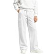 thumbnail image 2 of Glisme Little Girls Outdoor Athletic Pants Straight Leg With Pockets And Drawstring Autumn Casual Girls Baggy Trousers, 2 of 6