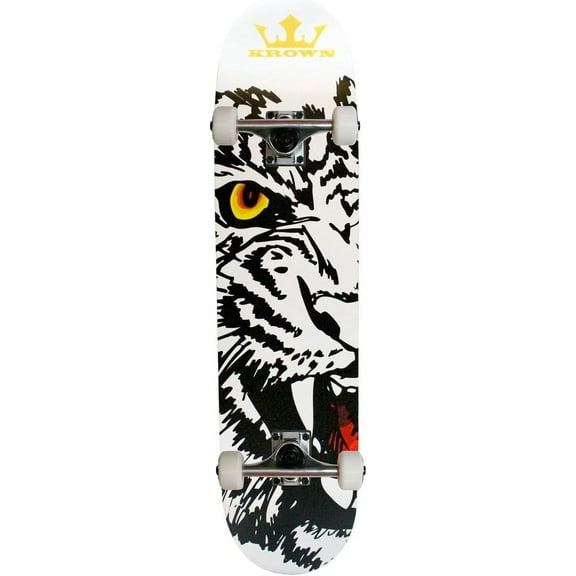 Krown KRRC-49 Bengal Rookie Complete Skateboard, 7.5 x 31