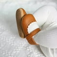 thumbnail image 4 of Infant Baby Girls Shoes Non-Slip Princess Dress Mary Jane Flats with Hairband Toddler First Walker Baby Sneaker Shoes, 4 of 5