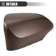 thumbnail image 5 of Tapa de la cubierta del espejo lateral izquierdo, tapa de la cubierta del espejo retrovisor, para Toyota Yaris 2012-2019, ABS, marrón, 5 of 6