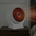 thumbnail image 3 of Desktop Heating Fan Fast Heating Household Electric Heater Portable Desk Mute Heater 800W for Living Room Bedroom ,Warm Any Angle, 3 of 6