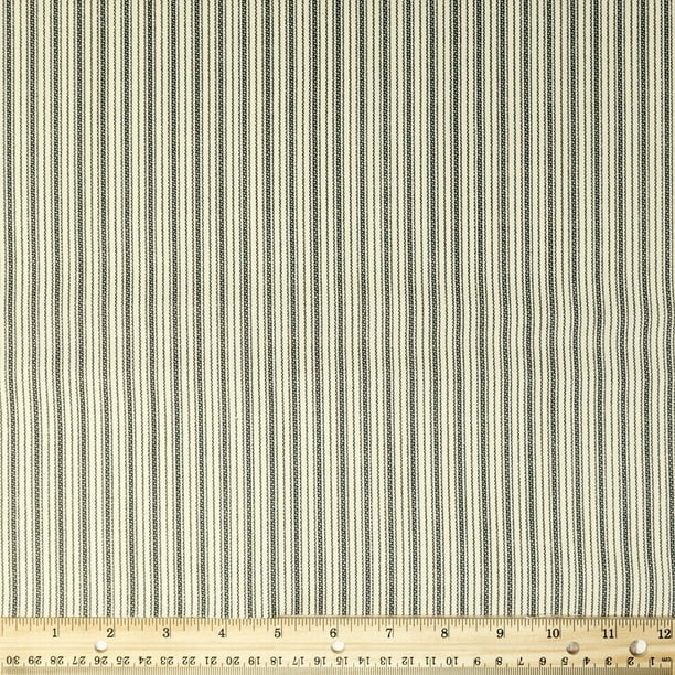 Waverly Inspirations 54" 100 Cotton Striped Apparel fabrics 9 yd By