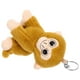 thumbnail image 2 of Llavero con forma de mono para mochila, colgante decorativo para bolso, llavero de peluche con colgante de mono., 2 of 8