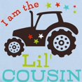 thumbnail image 2 of CafePress - Little Cousin Tractor Infant Bodysuit - Baby Light Bodysuit, Size Newborn - 24 Months, 2 of 4