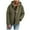 Army Green, variant on Winter Coats for Women Style Oversize Zip Up Hooded Long Sleeve Coat With Pockets For Casual Outdoor Wear Comfort And Warmth In Cold Weather Fashion Outerwear Winter Jackets for Women