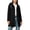 Black, variant on Waterproof Rain Jackets for Women Lightweight Womens Windbreaker Jacket Adjustable Drawstring Hooded Jacket Relaxed Mid Length Rain Coat Trendy Versatile Solid Color Outdoor Hoodies S