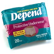 Depend Protective Underwear S/m 20