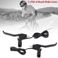 thumbnail image 2 of Diohce Palanca de Freno de Bicicleta 2 Cables Piezas de Repuesto de Palanca de Freno eléctrica de Bicicleta eléctrica Izquierda y Derecha (1 par), 2 of 5