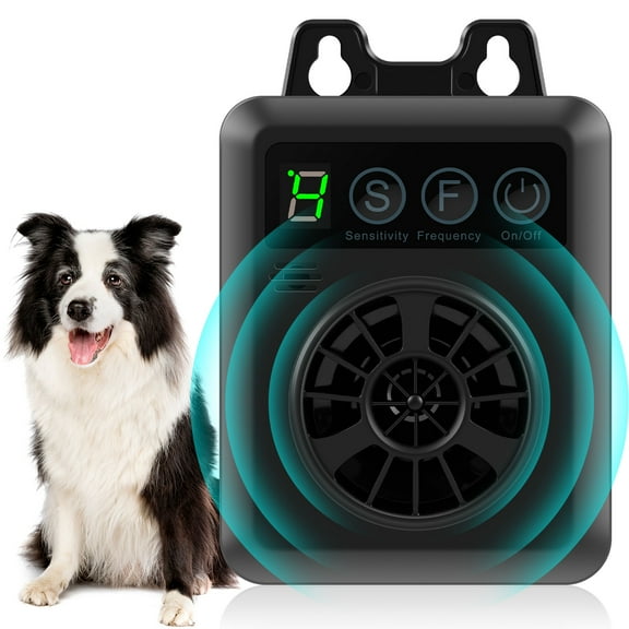 Anti Barking Device 50ft Ultrasonic Dog Barking Control Device with 4 Modes IP45 Waterproof Dog Barking Controller USB Rechargeable Bark Control Device for Dogs Indoor Outdoor