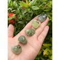 thumbnail image 5 of 5 Pcs Prehnite with Rutile Tumbled Stones, Polished Natural Prehnite with Rutile Gemstone, Prehnite with Rutile Healing Crystals (Prehnite with Rutile), 5 of 9