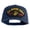 Navy, variant on US Marine Corps WWII Veteran Patched Solid Cotton Twill 5 panel Mesh Back Cap - Black OSFM
