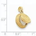 thumbnail image 2 of Beautiful 14k 3D Enamel Birthday Cake with Candle Inside Pendant, 2 of 2