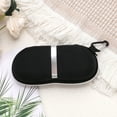 thumbnail image 5 of Unique Bargains Zipper Hook Yype Eyeglasses Case Eyeglasses Storage 6.3"x2.28"x2.91" Black, 5 of 5