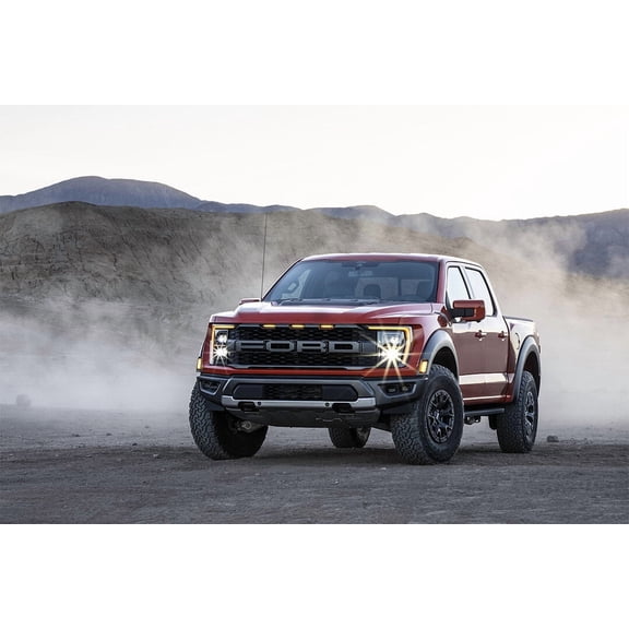 Ford F-150 Raptor American Truck Wall Indoor Decor - 12x18 Inch Laminated Poster - Stunning Detail and Bold Colors