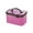 Pink, variant on Foldable Fishing Bucket with Large Capacity – Portable Waterproof Live Fish Container and Multi-Functional Storage for Outdoor Fishing Enthusiasts