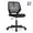 Black, variant on Costway Height-adjustable Ergonomic Kids Desk Chair with Universal Casters Working Chair Blue