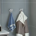 thumbnail image 2 of 2 Pack Towel Hooks, Brushed Nickel SUS304 Stainless Steel Coat Robe Clothes Hook Modern Wall Hook Holder for Bathroom Kitchen Garage Hotel Wall Mounted, 2 of 8
