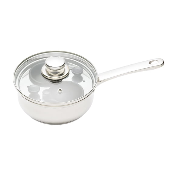 Kitchencraft Stainless Steel Egg Poacher for 2 Eggs
