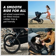 Baby Jogger city prix jogger x bike trailer, Ambition Black